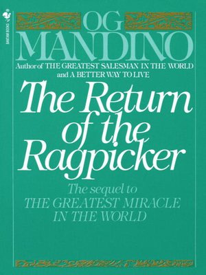 cover image of The Return of the Ragpicker